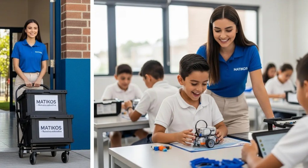 MATIKOS - Talleres extracurriculares de Robótica y Programación con metodología STEAM para colegios particulares en Puebla 202-2027